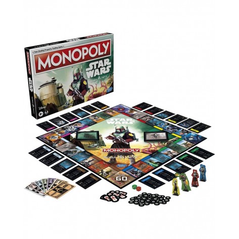 Настолна игра Monopoly: Star Wars (Boba Fett Edition)