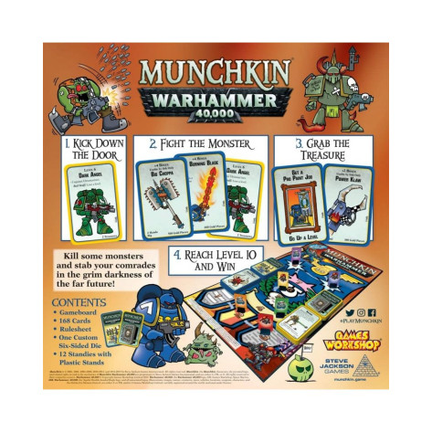 Настолна игра Munchkin Warhammer 40,000 - Тематична