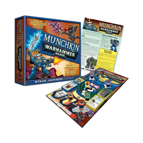 Настолна игра Munchkin Warhammer 40,000 - Тематична