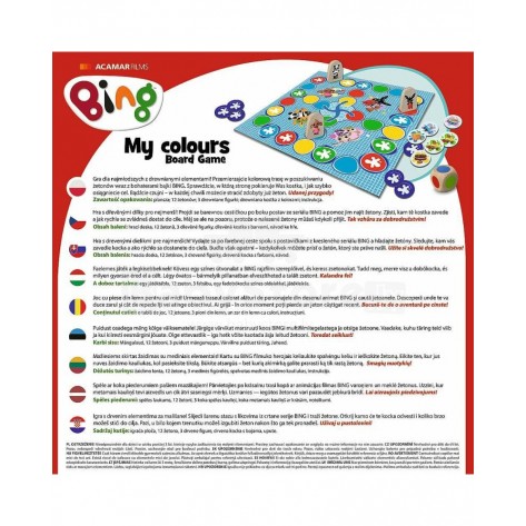  Настолна игра My colours: Bing - Детска