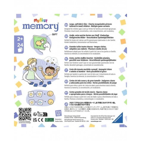 Настолна игра My First Memory: Animal Babies - Детска