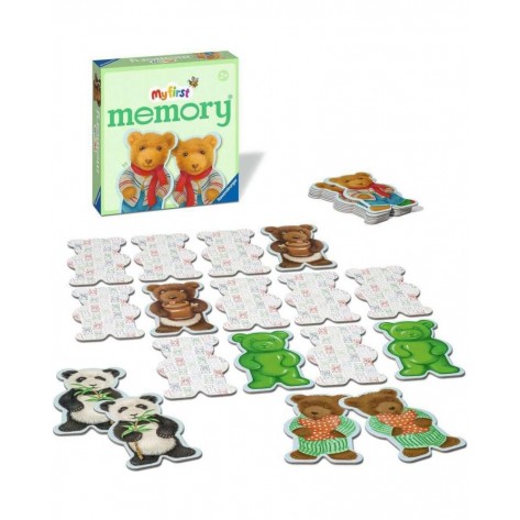 Настолна игра My First Memory: Teddy - Детска