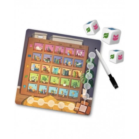 Настолна игра My Shelfie: The Dice Game - Семейна