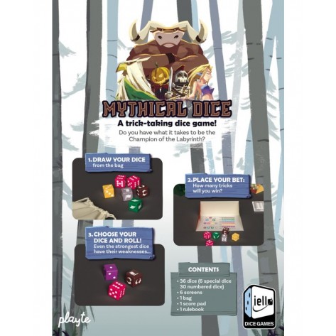 Настолна игра Mythical Dice - Семейна
