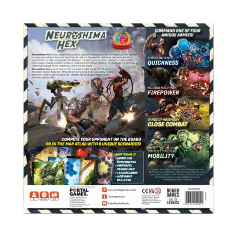 Настолна игра Neuroshima Hex (New Edition) - Стратегическа