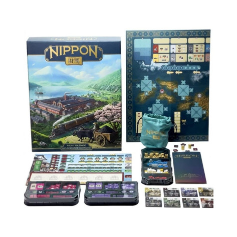 Настолна игра Nippon: Zaibatsu (Emperor's Edition) - Стратегическа