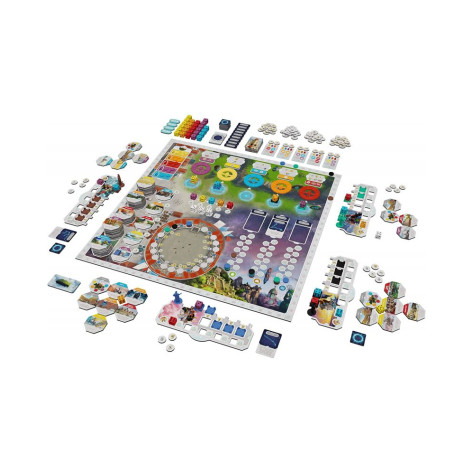 Настолна игра Origins: First Builders + протектори