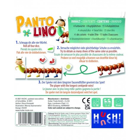 Настолна игра Pantolino - Детска