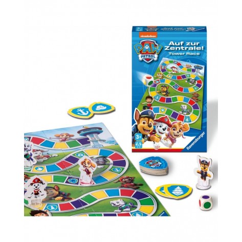 Настолна игра Paw Patrol Race the Tower - Детска