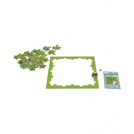 Настолна игра-пъзел Puzzle Challenge: Firefighters to the Rescue - Детска