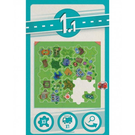 Настолна игра-пъзел Puzzle Challenge: Firefighters to the Rescue - Детска