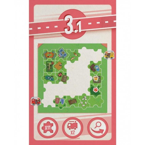 Настолна игра-пъзел Puzzle Challenge: Firefighters to the Rescue - Детска