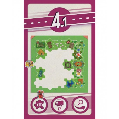 Настолна игра-пъзел Puzzle Challenge: Firefighters to the Rescue - Детска