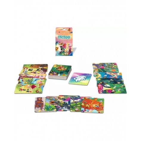 Настолна игра Pictoo Card Game Fantasy - Детска