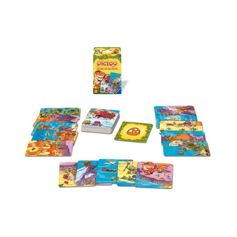 Настолна игра Pictoo: Dino - Детска