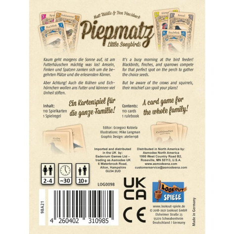 Настолна игра Piepmatz - Стратегическа