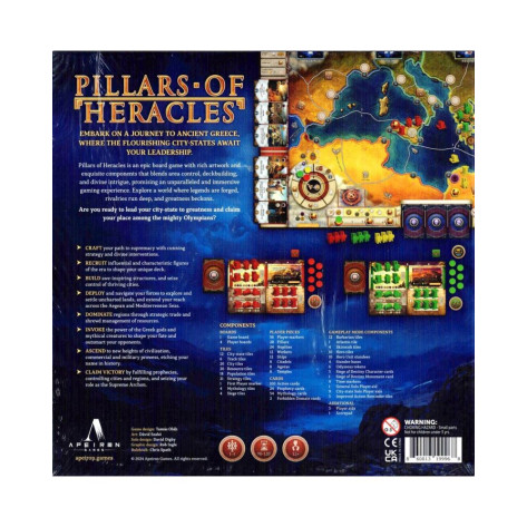 Настолна игра Pillars of Heracles (Classic Edition) - Стратегическа