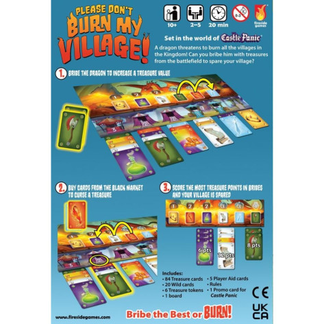 Настолна игра Please Don't Burn My Village! - Стратегическа