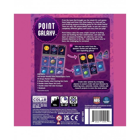 Настолна игра Point Galaxy - Семейна