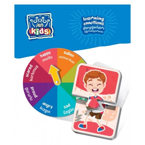 Настолна игра Pre-School Learning Emotions - Детска