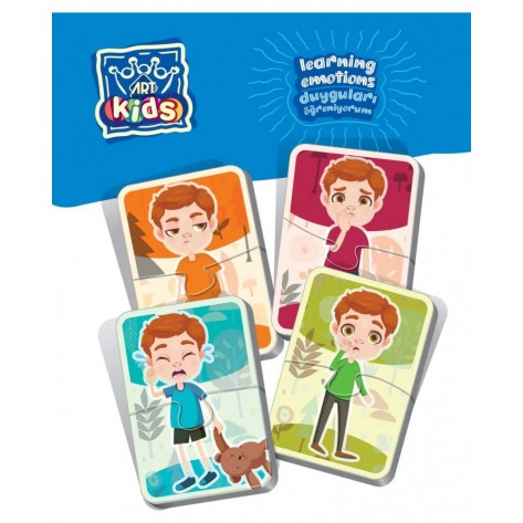 Настолна игра Pre-School Learning Emotions - Детска