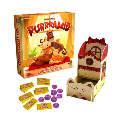 Настолна игра Purrramid - Семейна