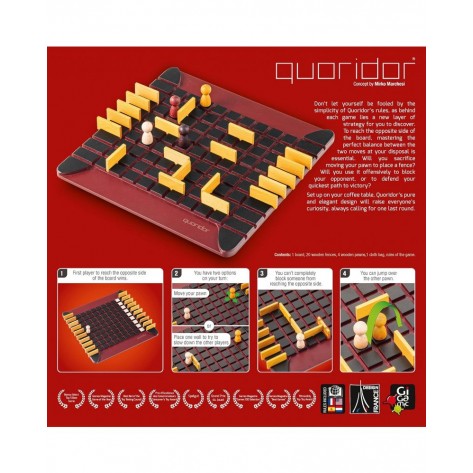 Настолна игра Quoridor - Стратегическа