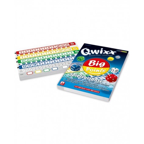 Настолна игра Qwixx: Big Points - Семейна