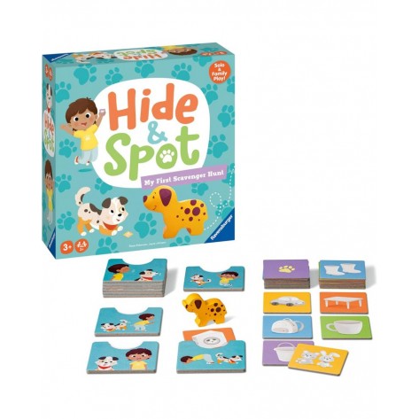 Настолна игра Ravensburger: Hide & Spot - Детска