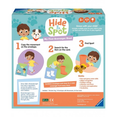 Настолна игра Ravensburger: Hide & Spot - Детска