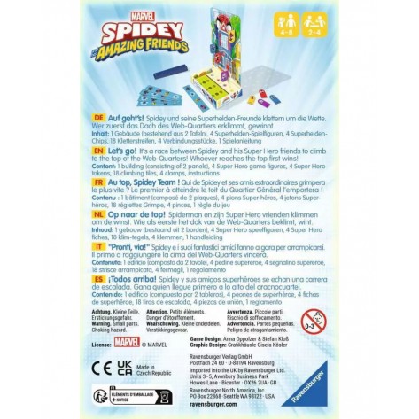Настолна игра Ravensburger: Spidey And His Amazing Friends - Детска