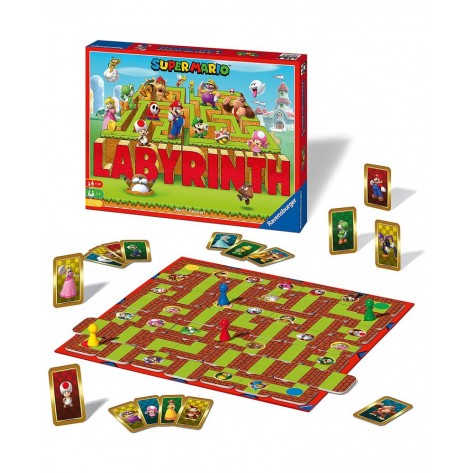 Настолна игра Ravensburger Super Mario Labyrinth - детска