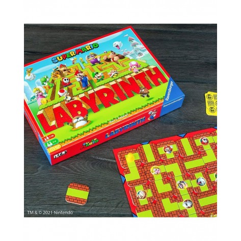 Настолна игра Ravensburger Super Mario Labyrinth - детска