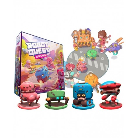Настолна игра Robot Quest Arena - Стратегическа