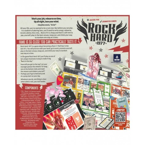 Настолна игра Rock Hard 1977 - Тематична
