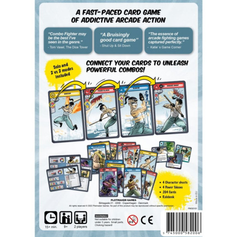 Настолна игра с карти Combo Fighter: Plotmaker Edition Pack 1 - Семейна