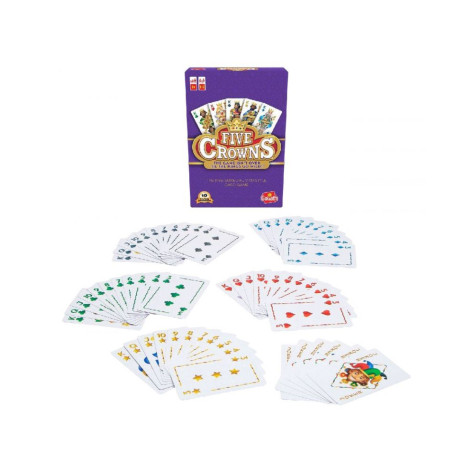 Настолна игра с карти Five Crowns - Семейна