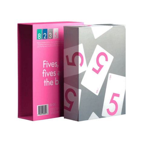 Настолна игра с карти Fives (Magenta Edition) - Семейна