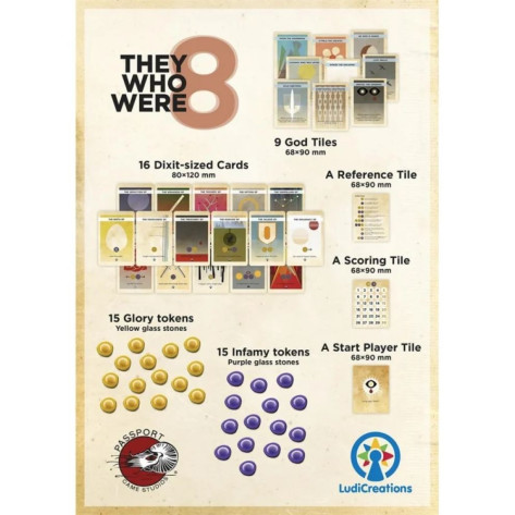 Настолна игра с карти They Who Were 8 - Стратегическа