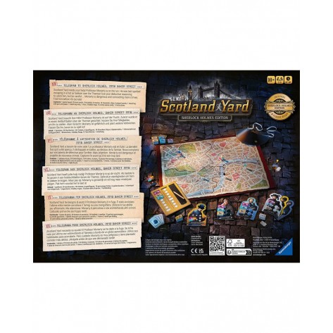 Настолна игра Scotland Yard: Sherlock Holmes Edition - семейна
