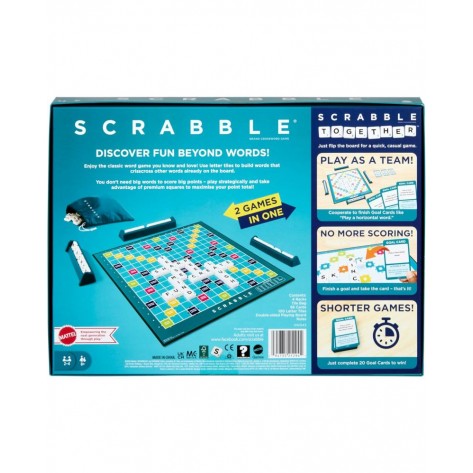 Настолна игра Scrabble Core Refresh - Семейна