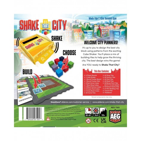 Настолна игра Shake that City - Семейна