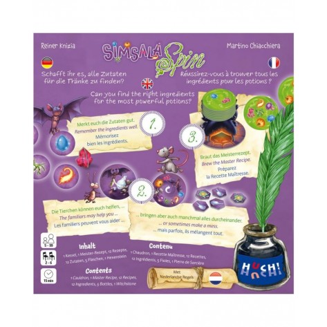 Настолна игра Simsala Spin - Детска