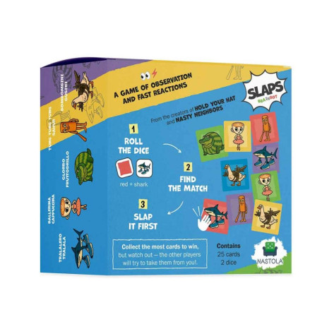 Настолна игра Slaps Brainrot - Семейна