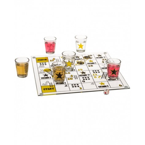 Настолна игра Snakes and Ledders Drinking Game - Парти