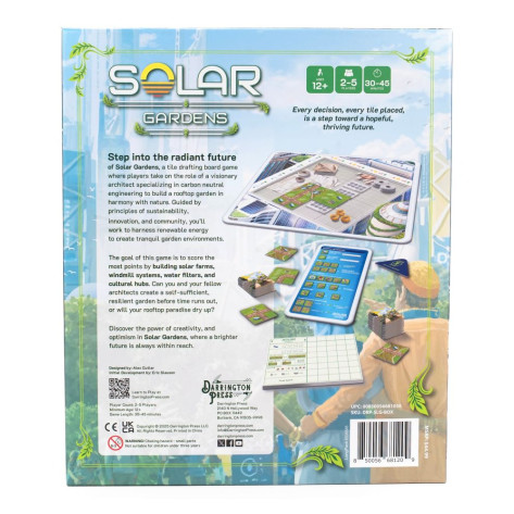 Настолна игра Solar Gardens - Стратегическа