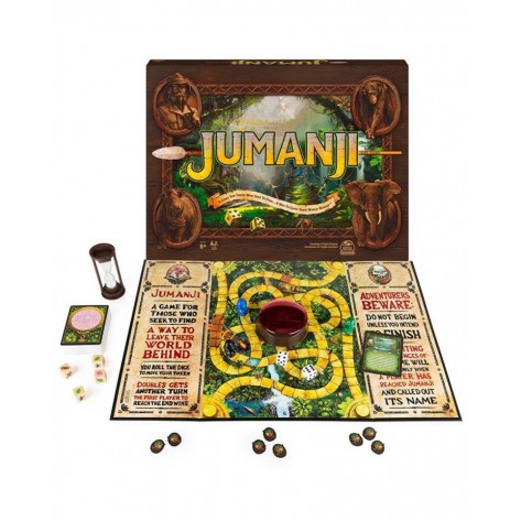 Настолна игра Spin Master: Jumanji - Детска (българско издание)