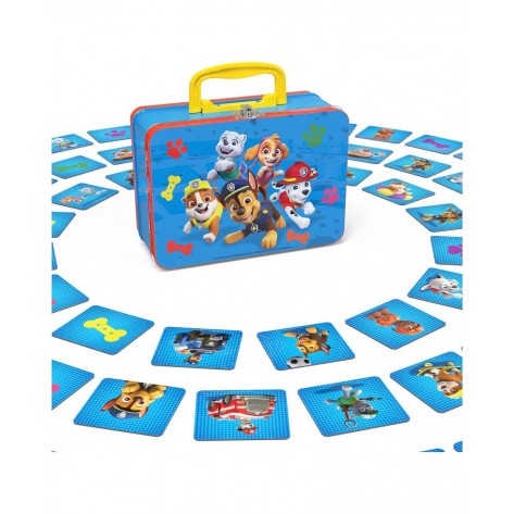 Настолна игра Spin Master: Paw Patrol Memo в куфарче - Детска