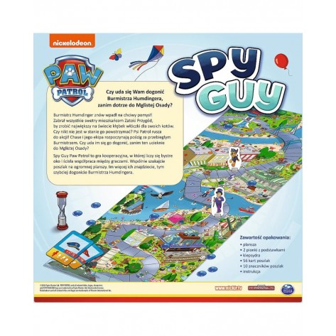 Настолна игра Spy Guy Paw Patrol - Детска