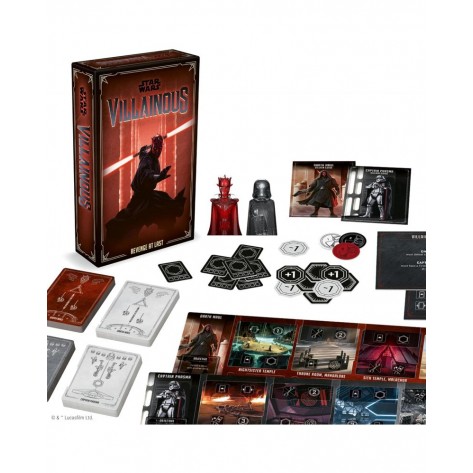 Настолна игра Star Wars Villainous: Revenge at Last - Семейна